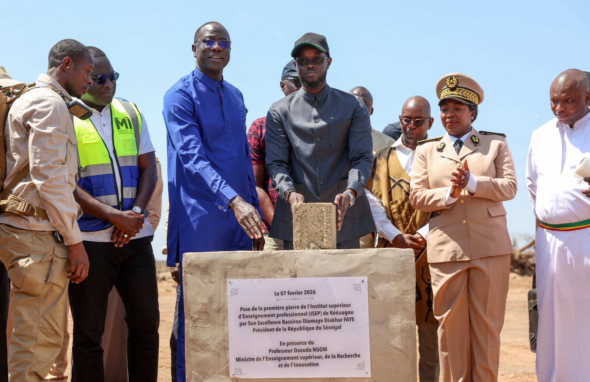 Bandafassi : Le Président Bassirou Diomaye Faye lance la construction de l’ISEP de Kédougou