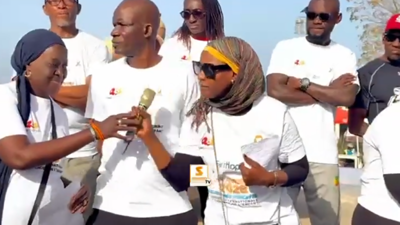 Dakar : Une randonnée pour briser le silence autour du cancer de l’enfant  (Senego TV)