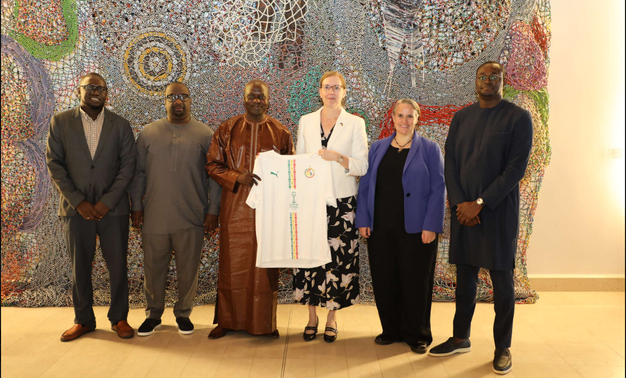 Coupe du Monde : L’Ambassade des États-Unis échange avec la Fédération sénégalaise