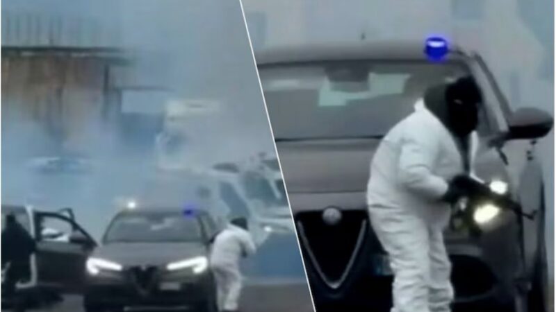 Scène incroyable en Italie: un commando armé attaque un…