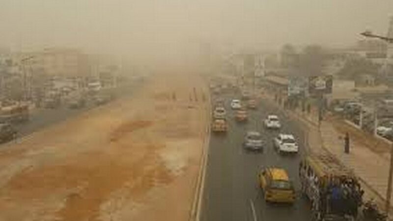 Alerte météo : une vague de poussière saharienne attendue sur tout le Sénégal