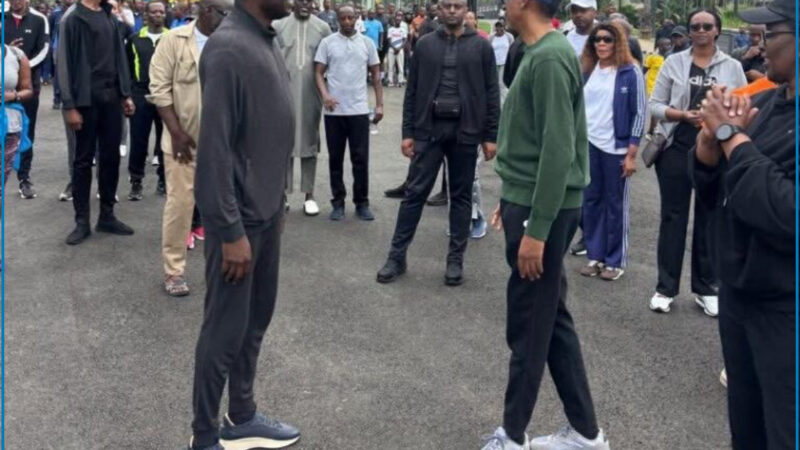 Car Free Day : Le maire de Dakar Abass Fall invité par Paul Kagamé à marcher à ses côtés (photos)