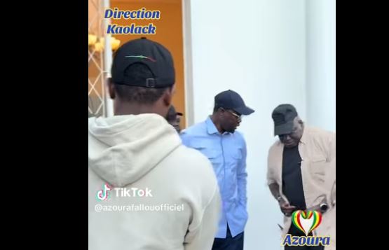 Depuis le Petit Palais, Ousmane Sonko prend la direction de Guinguinéo (vidéo)