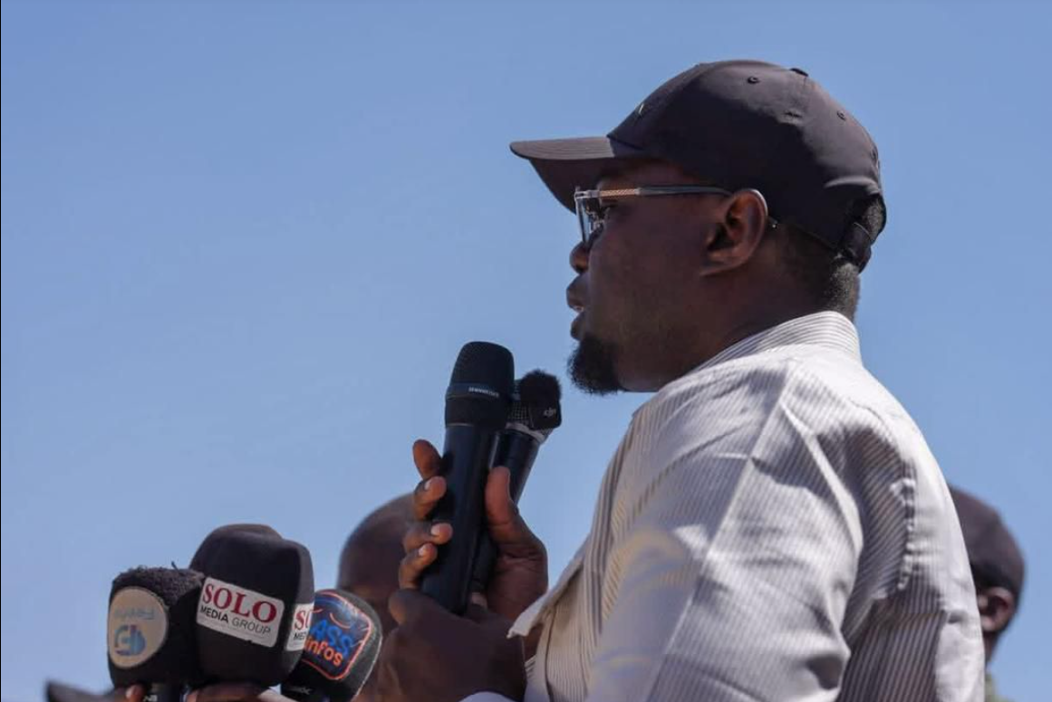 « Nous ferons face » : Ousmane Sonko met en garde l’opposition à Guinguinéo