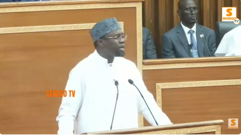 Sonko justifie l’intervention des forces de sécurité face aux menaces étudiantes (Senego TV)