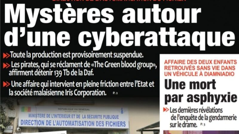 Découvrez les Unes des journaux sénégalais du jeudi 05 février 2026