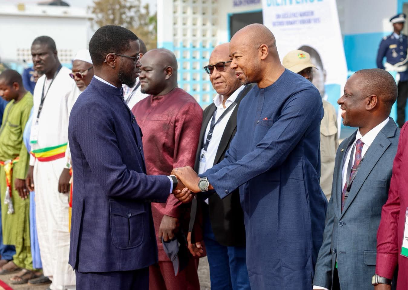 Tournée économique à Tambacounda : le président Bassirou Diomaye Faye en visite sur des sites stratégiques