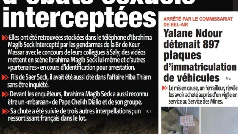 Découvrez les Unes des journaux sénégalais du lundi 16 février 2026