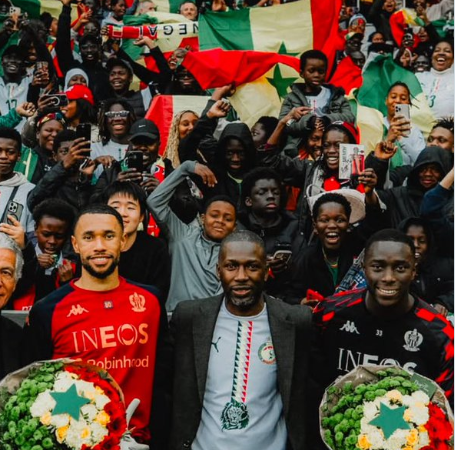 Nice : Yehvann Diouf et Antoine Mendy célébrés par la communauté sénégalaise