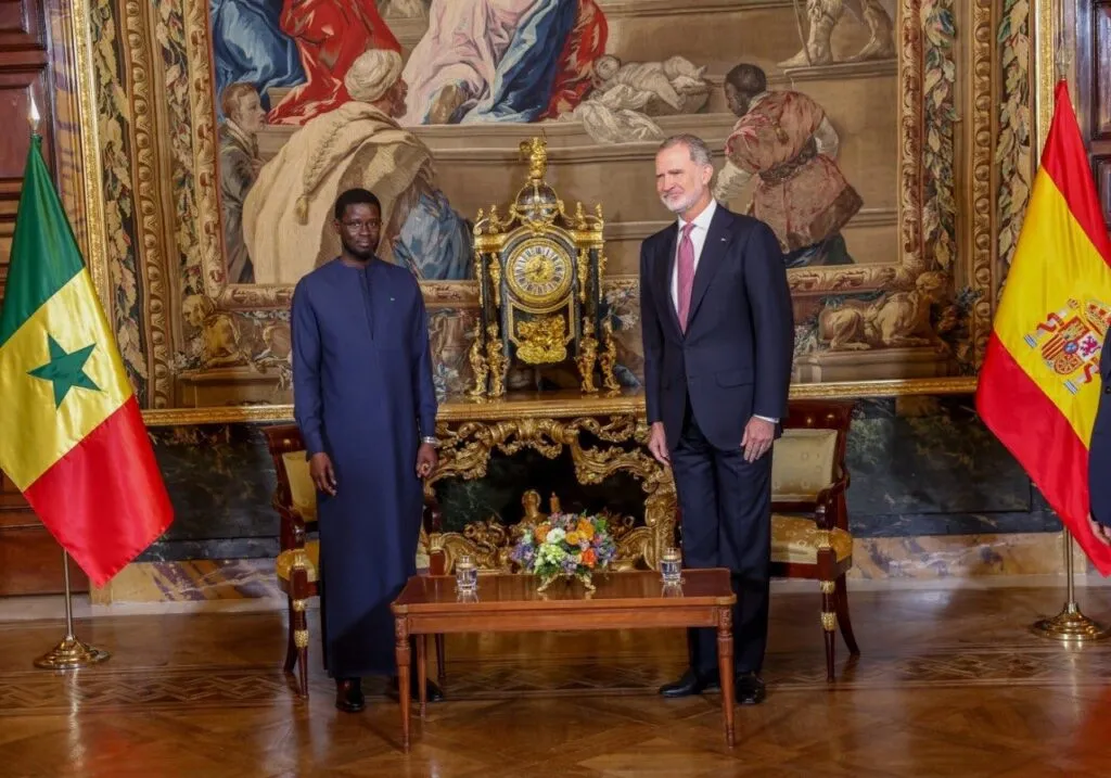 Espagne: Diomaye Faye reçu avec tous les honneurs au Palais royal de Madrid