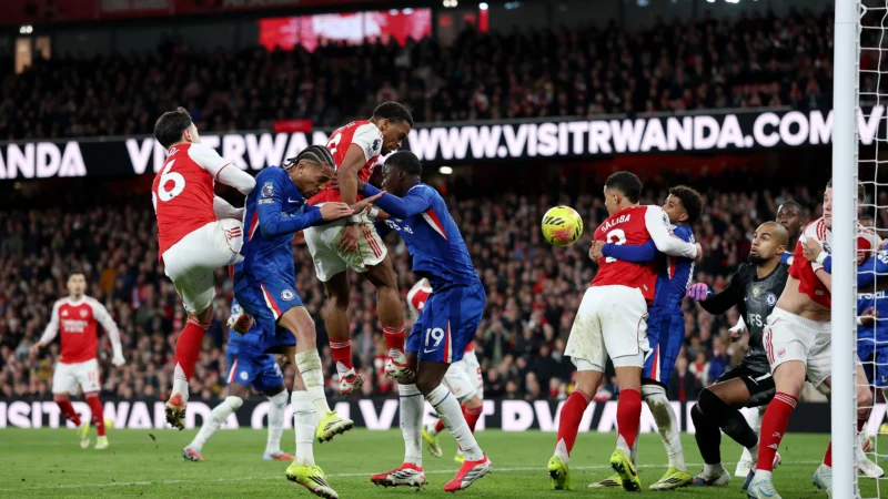 Premier League : Arsenal remporte le derby face à Chelsea en exploitant un secteur de jeu devenu sa spécialité.