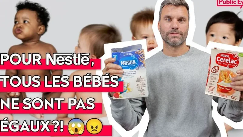 Aliments pour bébés en Afrique : l&rsquo;ingrédient que Nestlé ajoute en grande quantité contrairement au marché européen