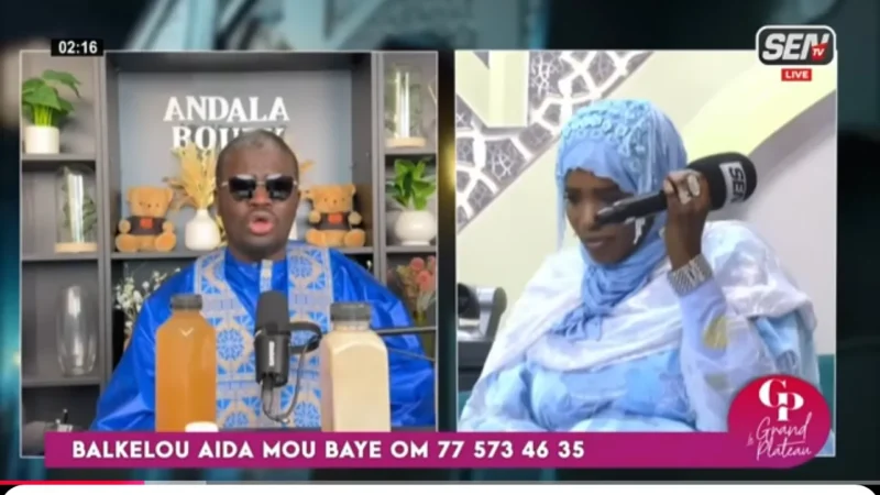 En plein direct sur Sen TV, Cheikh Ahmed Cissé délaisse son rôle de chroniqueur pour un duo musical inattendu