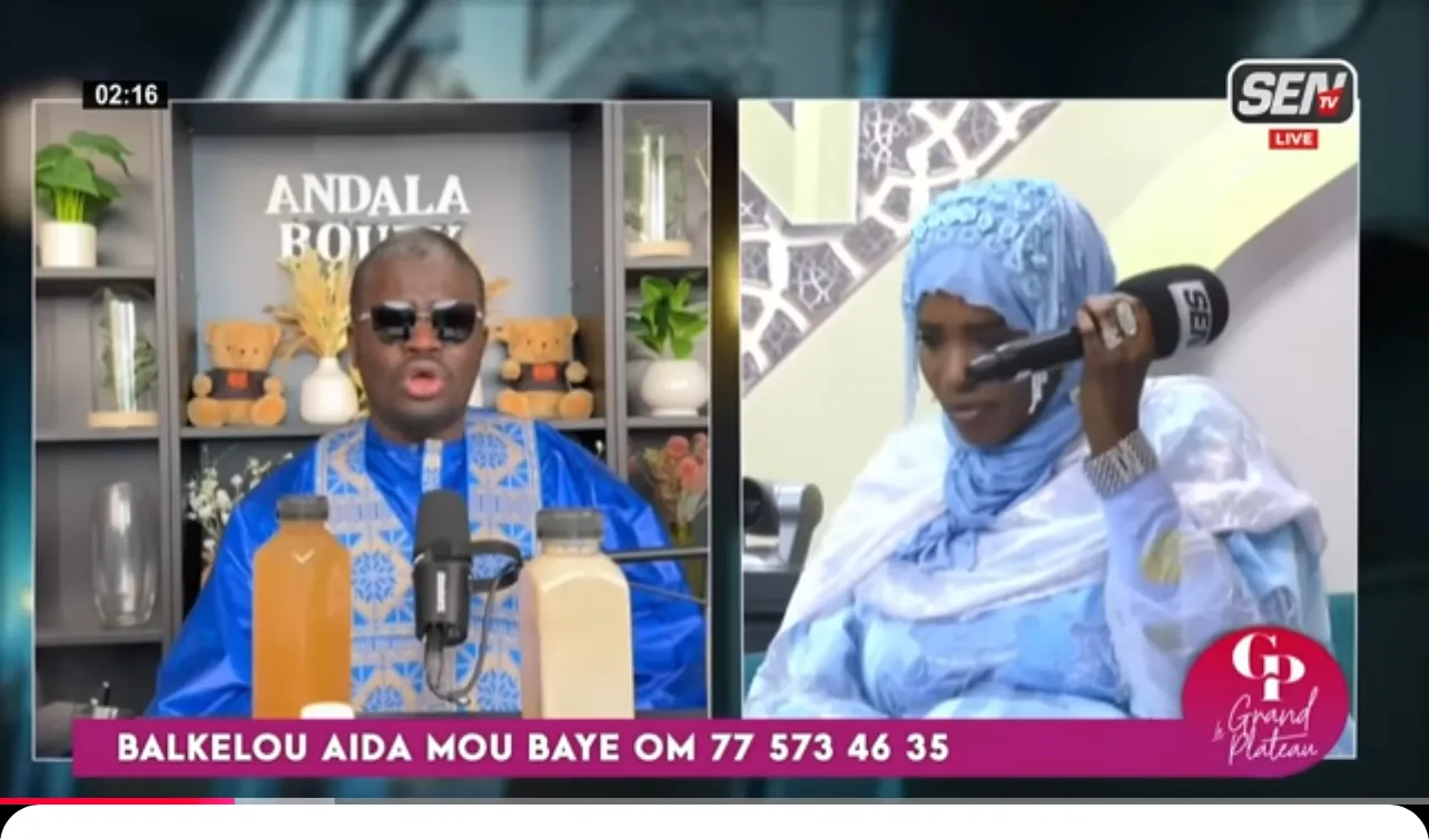 En plein direct sur Sen TV, Cheikh Ahmed Cissé délaisse son rôle de chroniqueur pour un duo musical inattendu