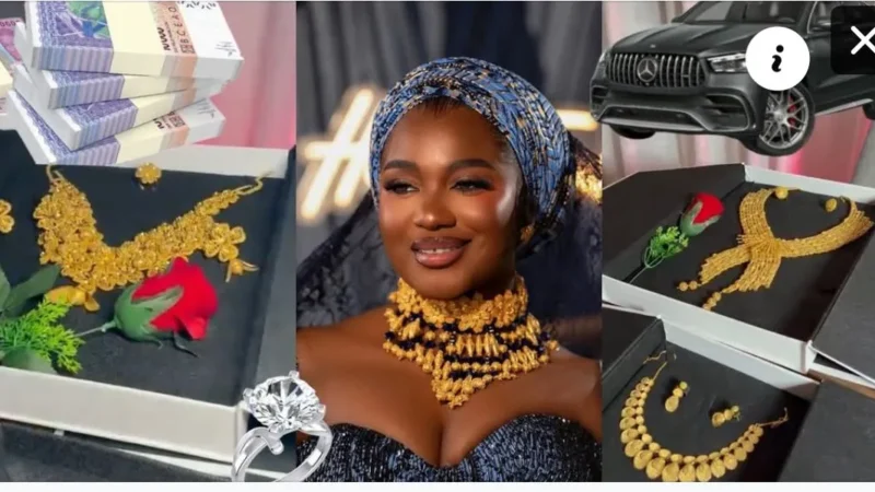 (Vidéo) Accusée de simuler son mariage, Mia Guissé riposte en exposant le contenu de sa dot.