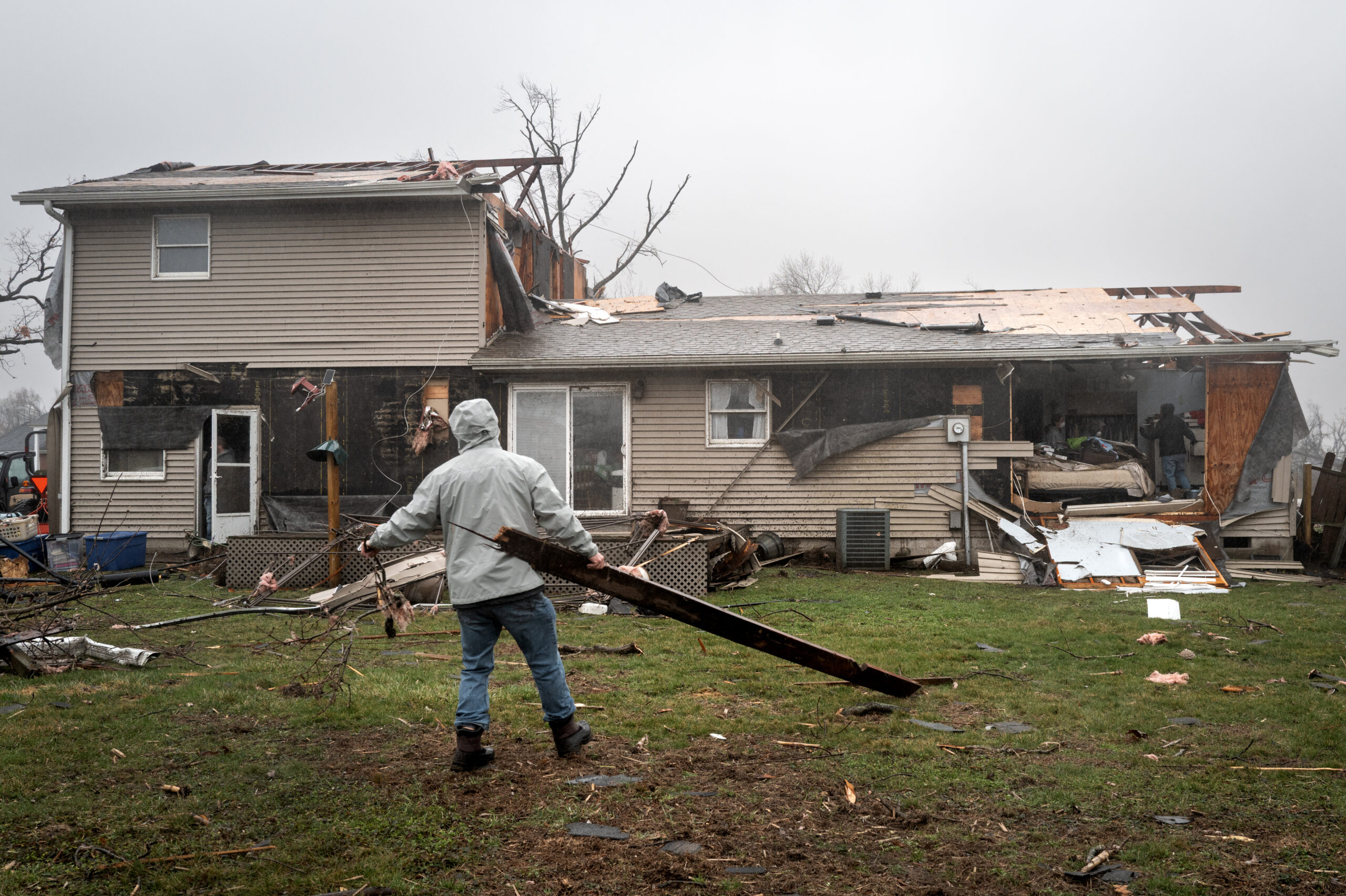 États-Unis : face aux ravages d&rsquo;orages rarissimes, les autorités de cette région sinistrée lancent un appel inhabituel