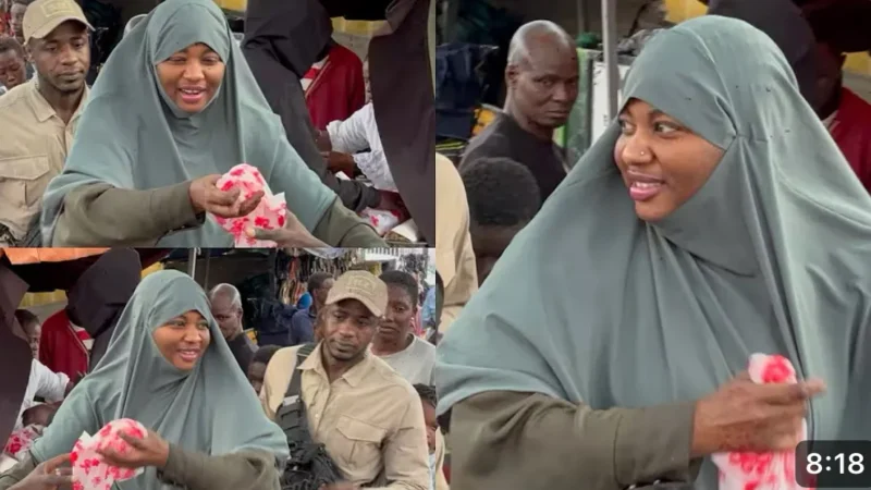 (Vidéo) En plein Ramadan, la chanteuse Mia Guissé descend dans la rue pour une action de solidarité