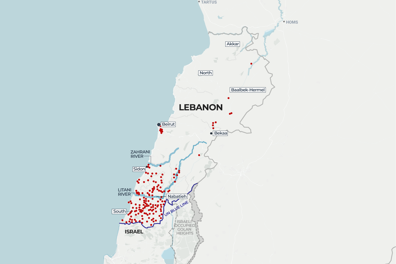 Frappes au Liban : plus d&rsquo;un million de déplacés recensés et la condition posée par Israël pour leur retour