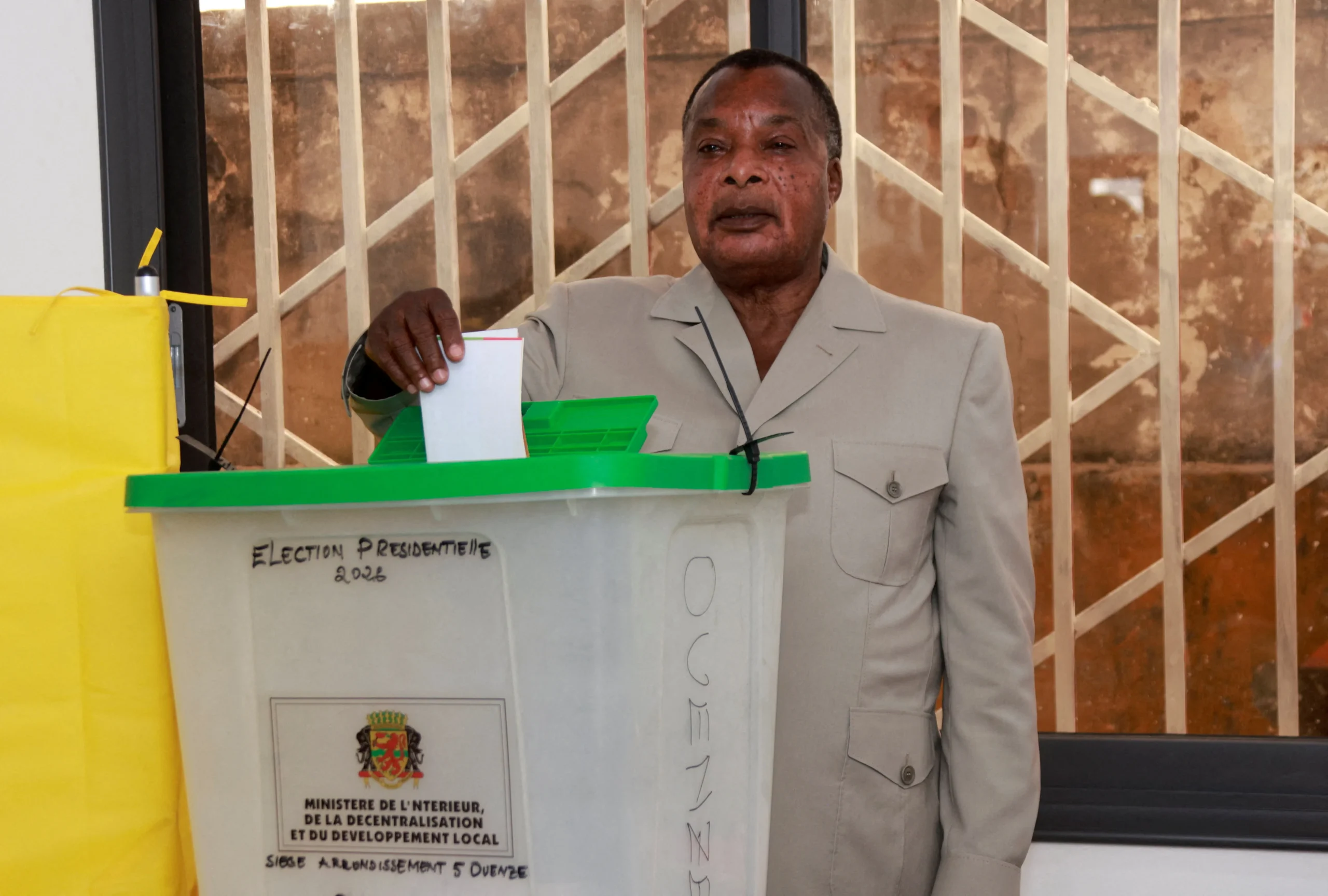 Présidentielle au Congo : le ministère de l’Intérieur annonce le pourcentage exact qui scelle le cinquième mandat