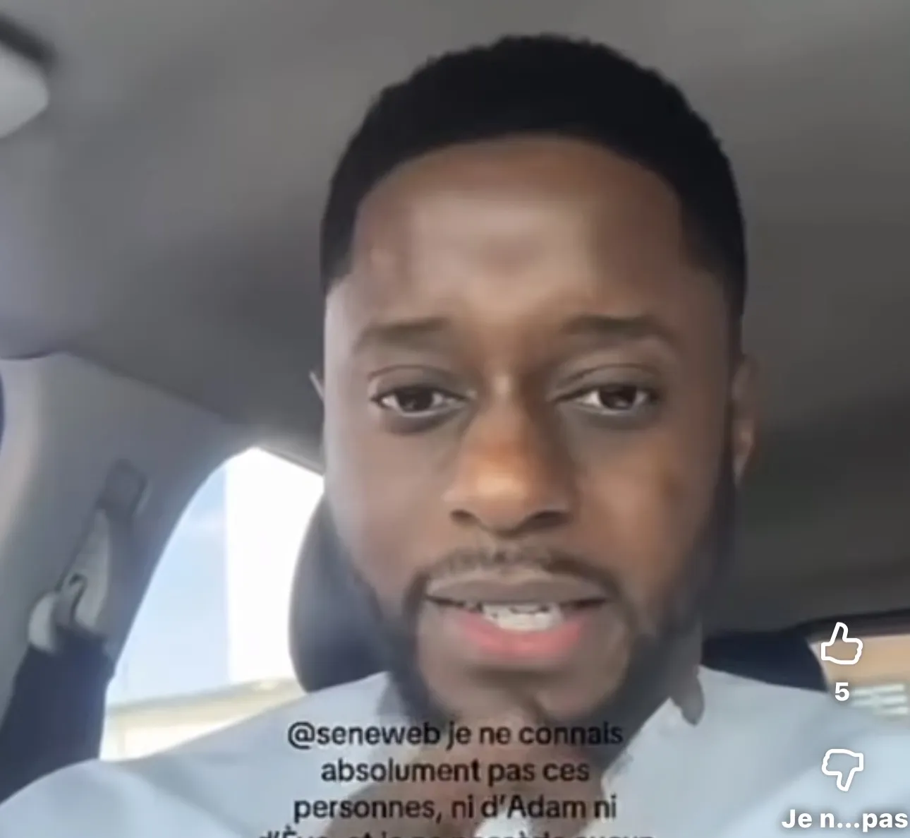 (Vidéo) – Cité dans une affaire de mœurs, l&rsquo;acteur Siir s&rsquo;en prend à un journaliste et annonce sa riposte