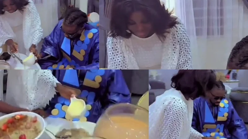 Célébration de la Korité : l&rsquo;attention matinale de Fatou Ndiaye qui a particulièrement ravi Bass Thioung