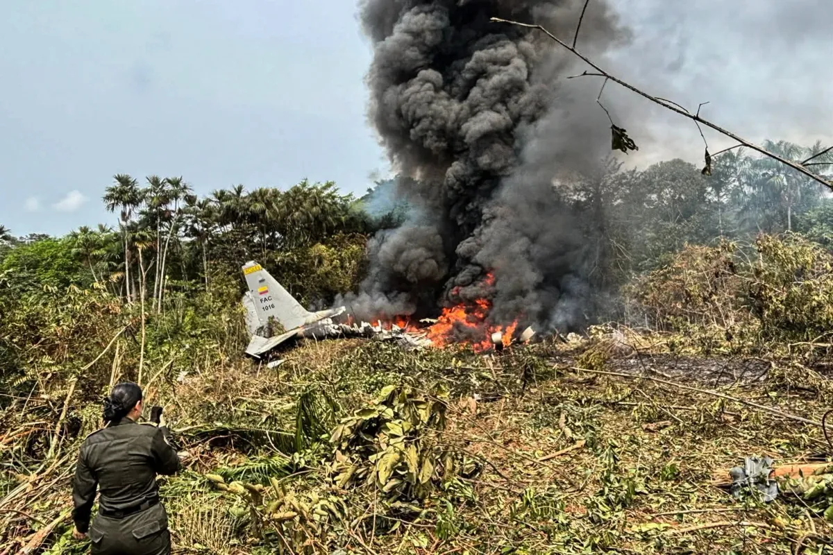 Colombie : un avion militaire s’écrase avec 125 personnes à bord, l’armée livre le décompte des victimes