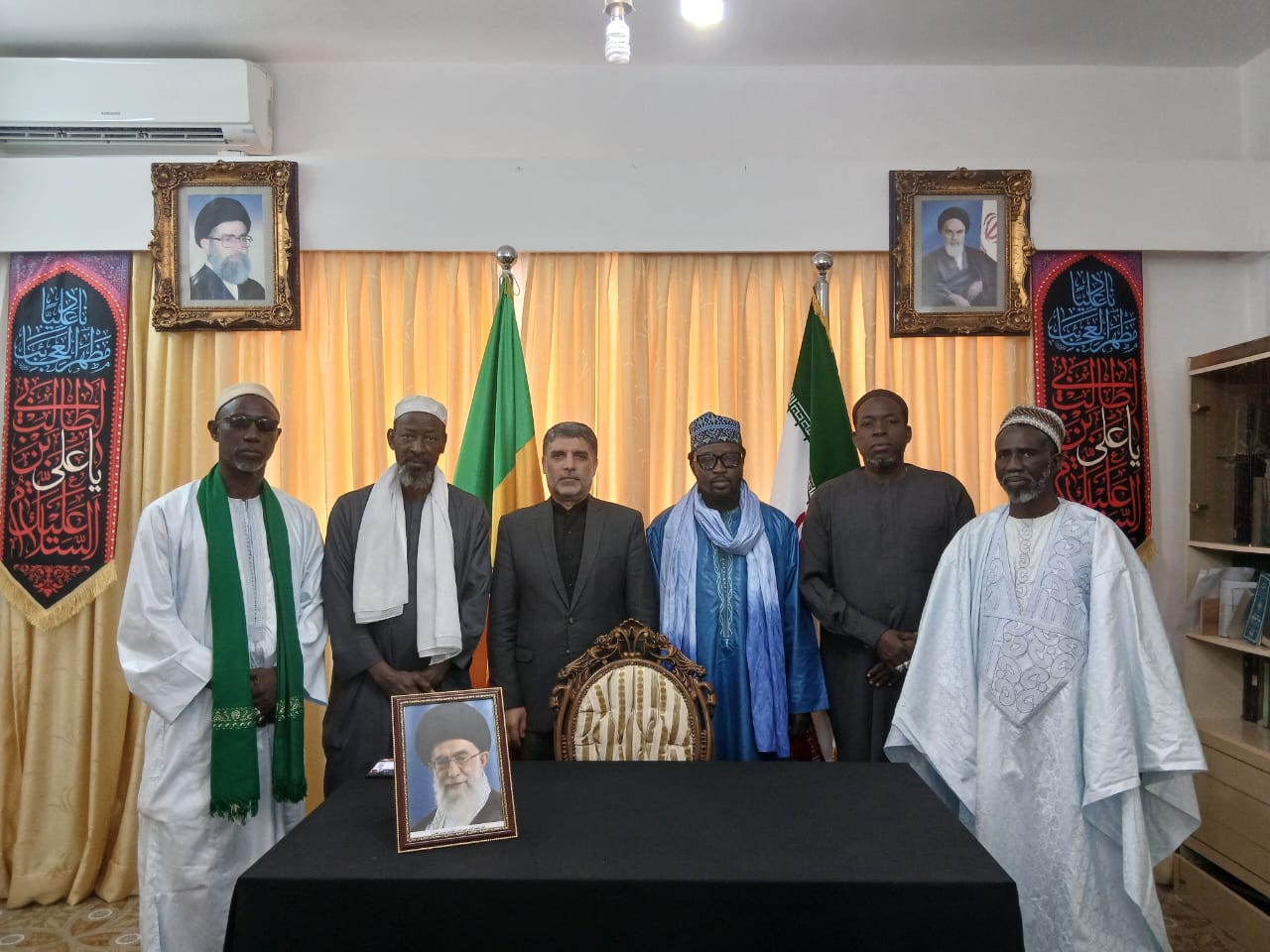 Condoléances : une forte délégation du Khalife général des Khadres à l’ambassade d’Iran à Dakar(photos)