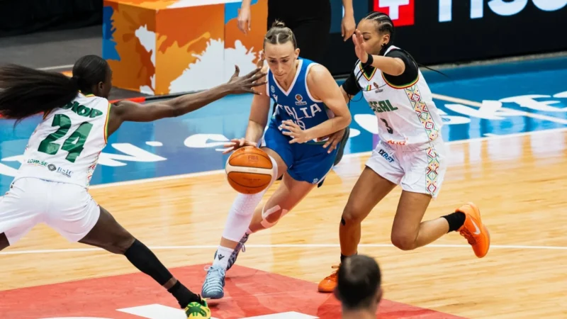 Basket féminin: le Sénégal lourdement battu par l’Italie mais garde un mince espoir de qualification au Mondial