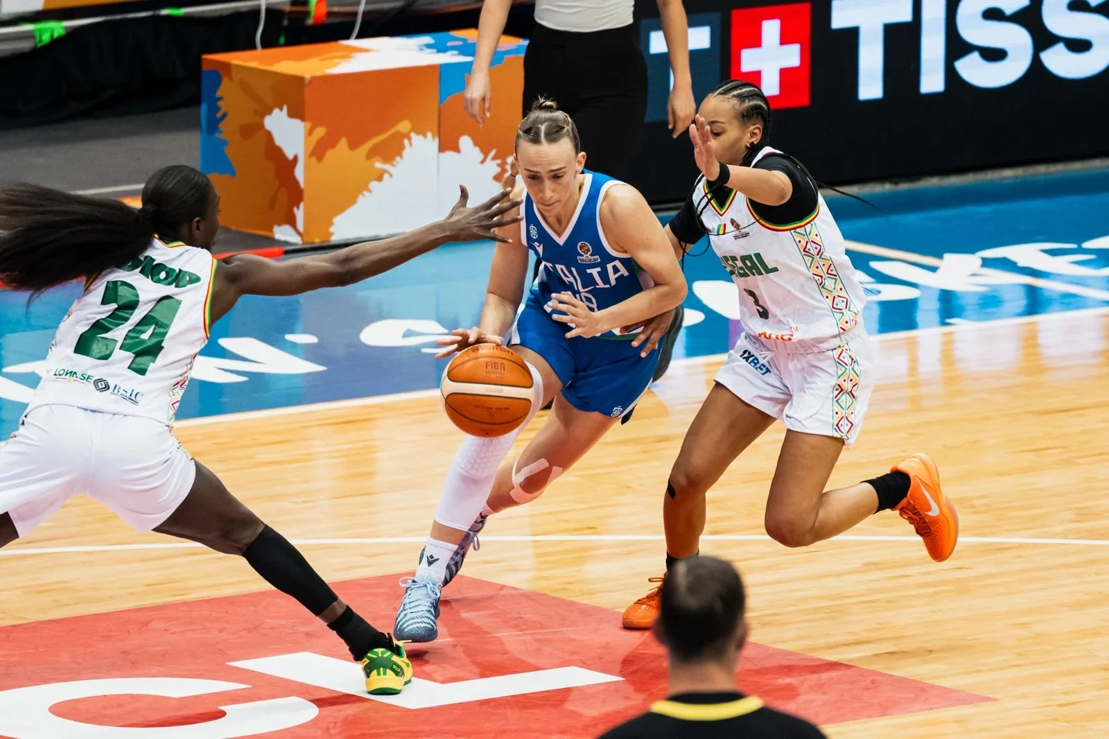 Basket féminin: le Sénégal lourdement battu par l’Italie mais garde un mince espoir de qualification au Mondial