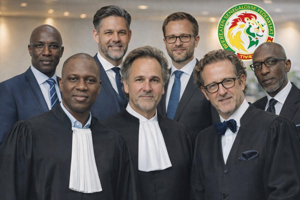 Tribunal Arbitral de Sport : le Sénégal dévoile une équipe d’avocats de haut niveau pour sa défense