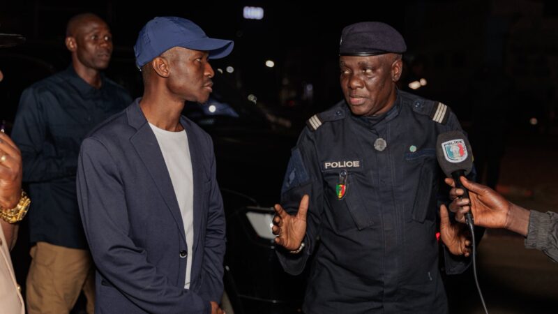 Opération de sécurisation à Thiès : le Ministre de l’Intérieur sur le terrain (photos)