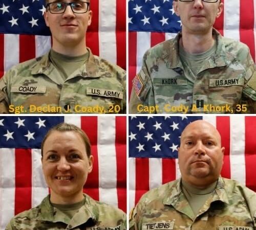 Tensions États-Unis–Iran : quatre soldats américains tombés, le Pentagone publie leurs noms