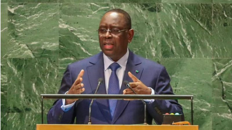 Macky Sall officialise sa candidature au poste de secrétaire général de l’ONU