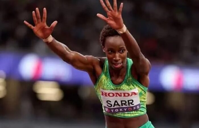 Triple saut : La sénégalaise Saly Sarr entre dans l’histoire avec une médaille mondiale