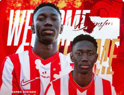 Diambars exporte encore : Samba Diattara transféré de Braga à Degerfors IF