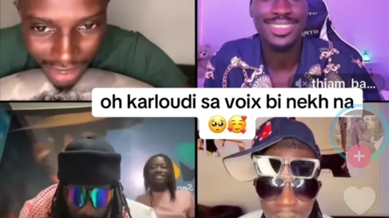 En plein direct sur TikTok, la proposition inattendue de Carlou D à Bilou et Karballah