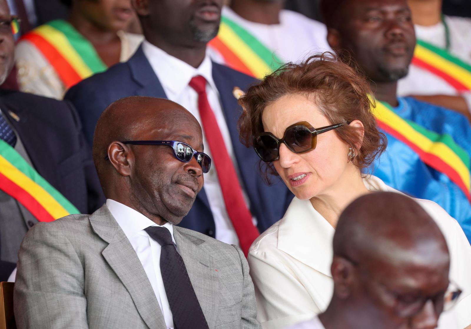 Défilé du 4 Avril : ce qui a motivé la présence de Diagna Ndiaye aux côtés de la marraine du combat royal