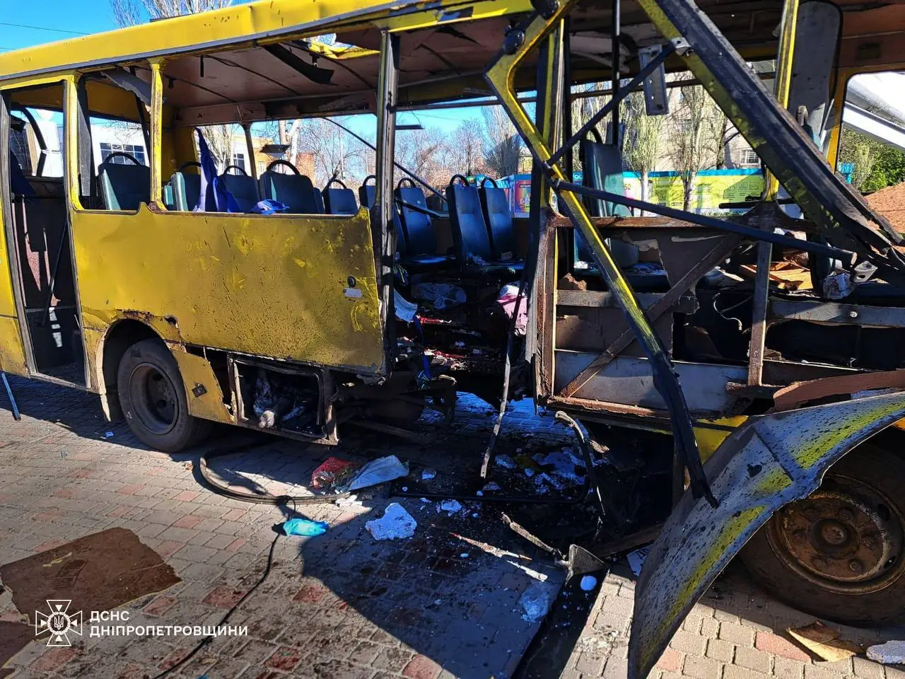 Guerre en Ukraine : le lourd bilan d’une attaque de drone ayant délibérément ciblé ce moyen de transport