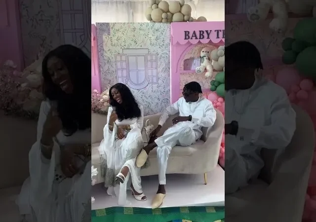 Baptême de leur premier enfant : Bbei Binta et Fallu publient les clichés et dévoilent le prénom choisi