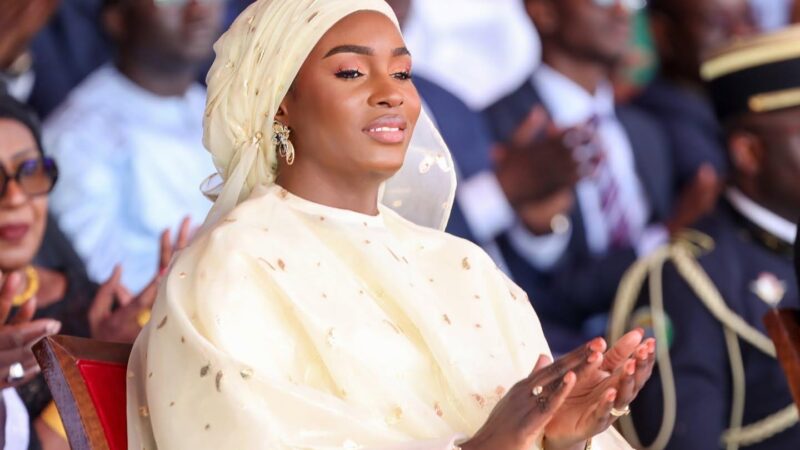 Ancienne cadre dans la microfinance, Marie Khone Faye a choisi cette capitale étrangère pour son premier discours