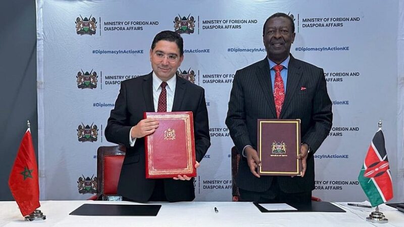 Dossier du Sahara : le Kenya officialise son soutien au Maroc et désigne l&rsquo;« unique solution crédible » au différend