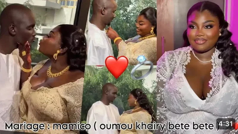 Mariage de Mamico : la célèbre influenceuse s&rsquo;est unie au beau-frère d&rsquo;une personnalité bien connue des Sénégalais