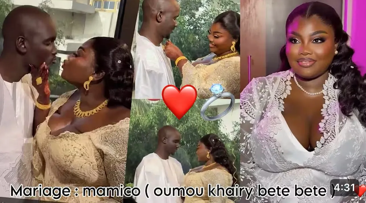 Mariage de Mamico : la célèbre influenceuse s&rsquo;est unie au beau-frère d&rsquo;une personnalité bien connue des Sénégalais