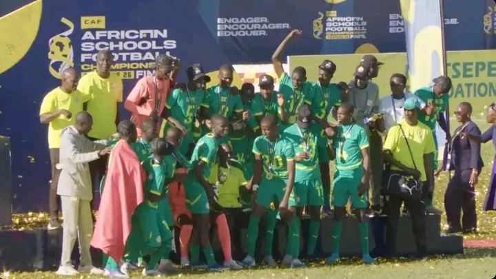 Championnat Africain de Football Scolaire : le Sénégal sacré champion face à l’Ouganda