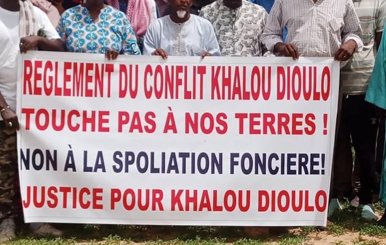 Le nombre d&rsquo;hectares restitués à la famille Kheury Diène à Sangalkam
