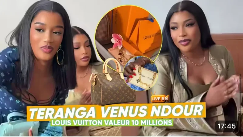 Vénus Ndour au mariage de Kiné Ndiaye Rose, la valeur du bon de soins et le montant de l&rsquo;enveloppe