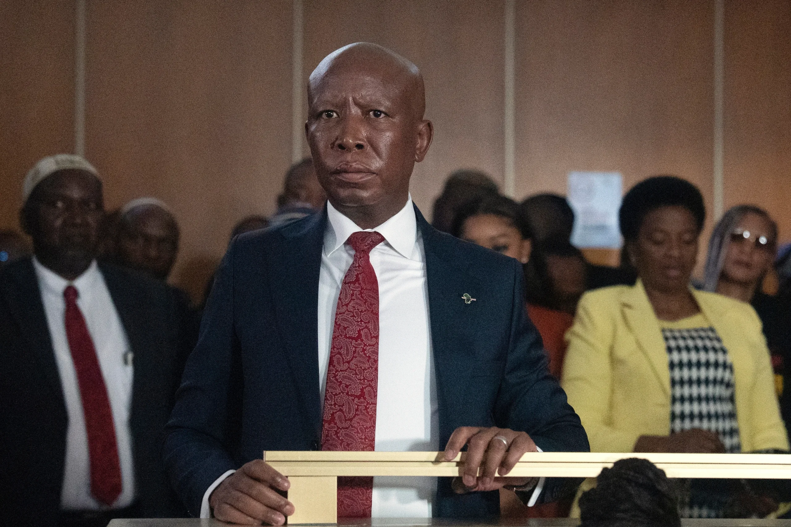 Tirs en public en Afrique du Sud, le nombre d’années de prison de Julius Malema