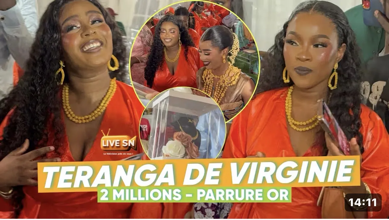 La vidéo du mariage de Kiné Ndiaye Rose soulève une étrange question de filiation