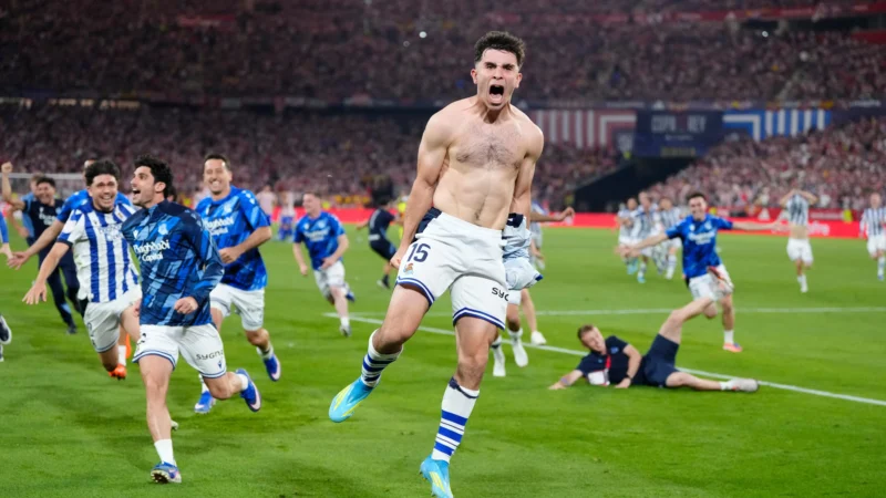 Sacre de la Real Sociedad en Coupe du Roi sur l&rsquo;ultime tir au but de son milieu