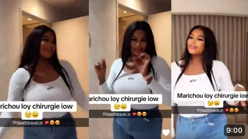 L&rsquo;actrice Marichou demande une chirurgie esthétique en vidéo, la partie de son corps qu&rsquo;elle souhaite réduire